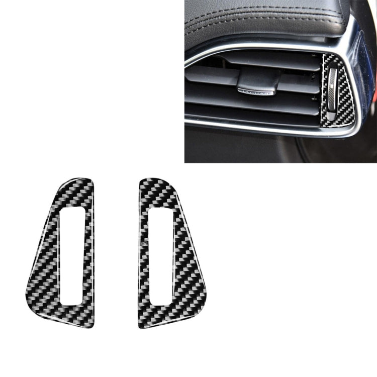 Carbon Fibre Air Vent Enhancements for Jaguar F-PACE, XE, XF & XJ (2016-2020) - Set of 2 Decorative Stickers