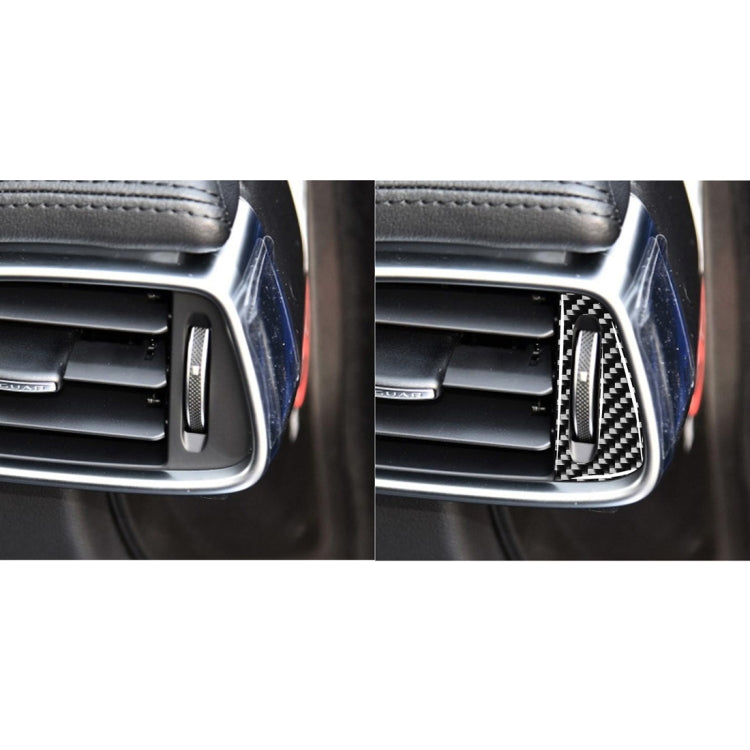 Carbon Fibre Air Vent Enhancements for Jaguar F-PACE, XE, XF & XJ (2016-2020) - Set of 2 Decorative Stickers