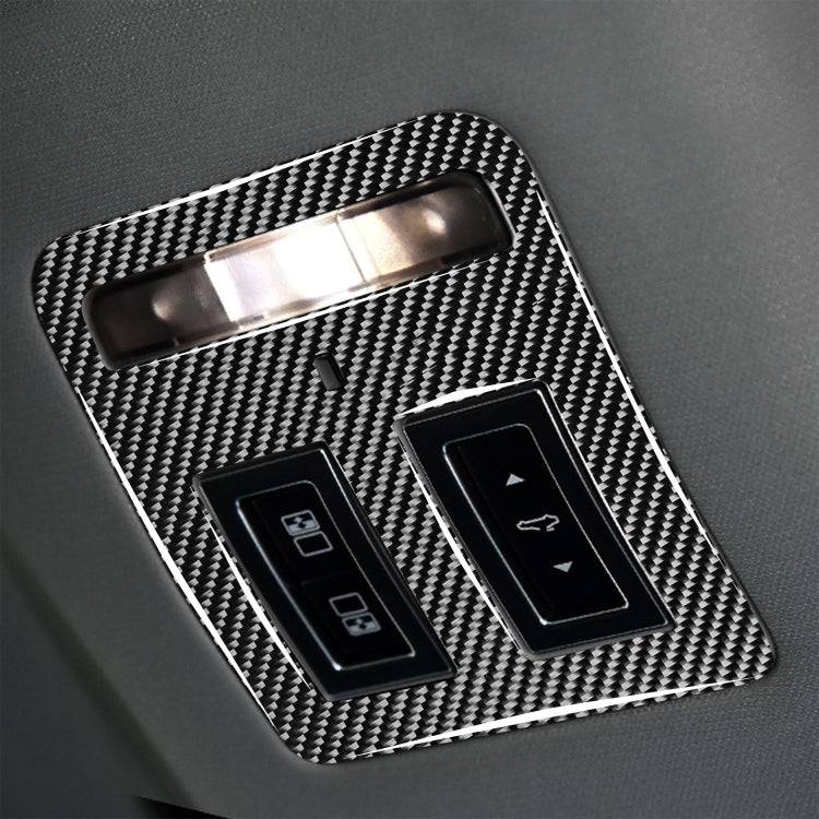 Jaguar F-PACE X761 XE X760 XF X260 XJ 2016-2020 Custom Carbon Fibre Reading Lamp Stickers - Universal Fit for Left and Right Drive