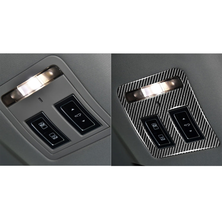 Jaguar F-PACE X761 XE X760 XF X260 XJ 2016-2020 Custom Carbon Fibre Reading Lamp Stickers - Universal Fit for Left and Right Drive