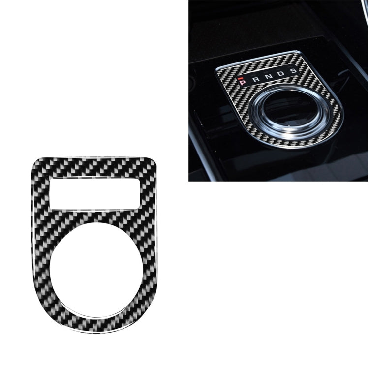 Carbon Fibre Gearstick Knob Decals for Jaguar F-PACE, XE, XF, XJ (2016-2020) – Universal Fit for Left and Right Drive