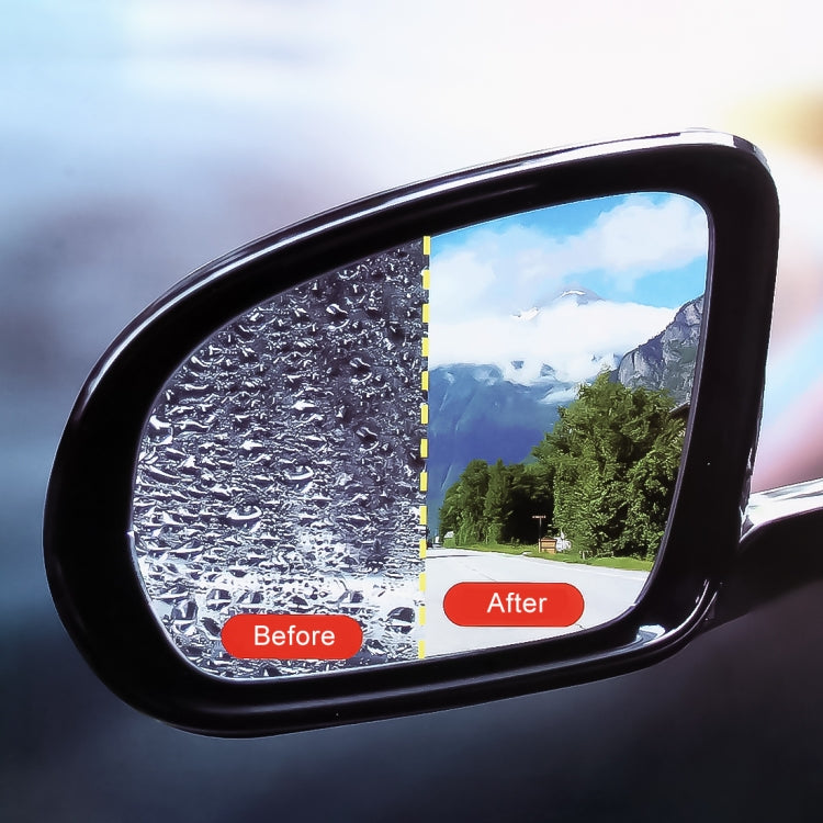 Car PET Rearview Mirror Protective Window Clear Anti-fog Waterproof Rain Shield Film, For Mazda Mazda3 Axela, For Mazda CX-4, For Mazda CX-5 2015, For Mazda CX-5 2016-2017, For Mazda CX-5 2018, For Mazda CX-8, For Mazda Atenza, For Mazda Mazda6 2008-2012