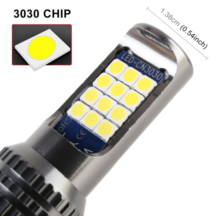 2 PCS DC12-24V / 8.6W Car Fog Lights with 24LEDs SMD-3030 & Constant Current, Bag Packagin