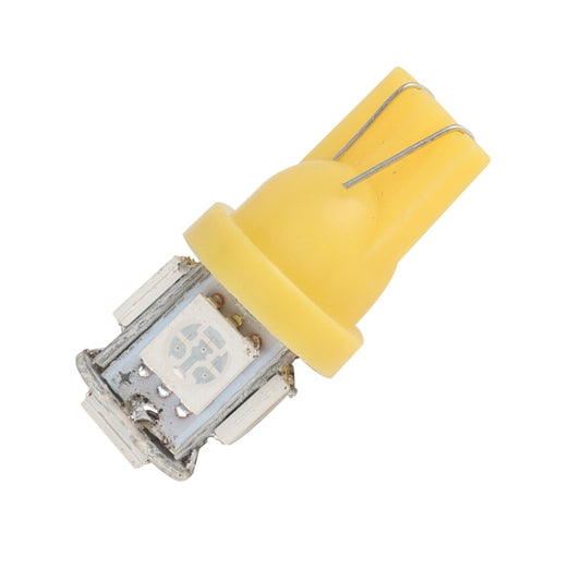 70 PCS T5 / T10 Car Modification LED Indicator Light with T5 / T10 Lamp Holder(Yellow Light）