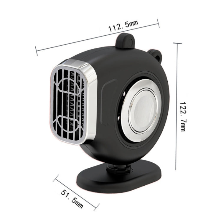 Portable Car Dashboard Electric Heater Winter Defroster