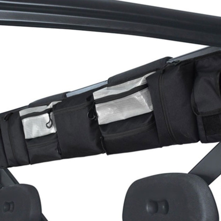 Versatile Roll Bar Storage Organiser for Jeep Wrangler LJ TJ JK JL (1955-2020)