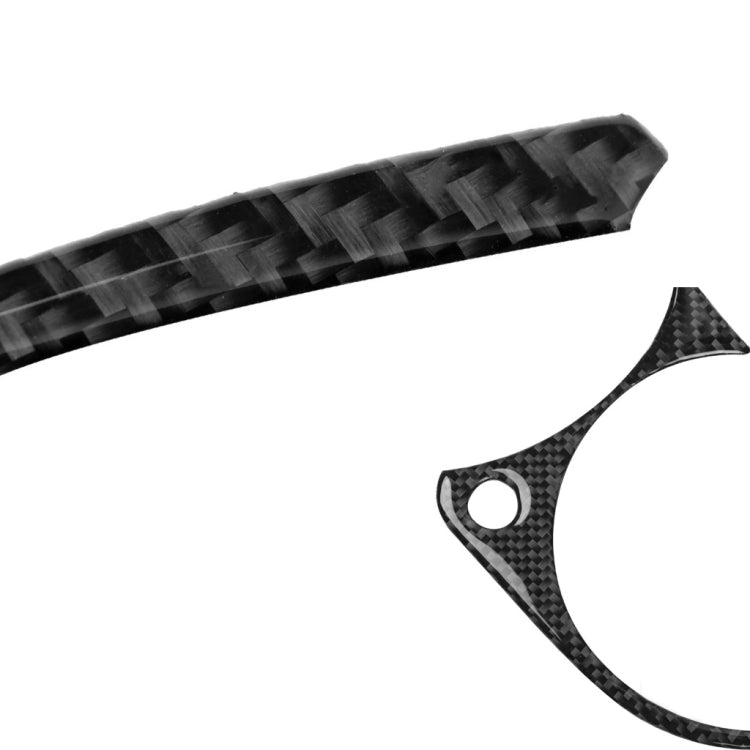 5-in-1 Carbon Fibre Speed Dashboard Decor Stickers for Nissan 370Z Z34 (2009 Onwards) - Universal Fit for Left and Right Drive