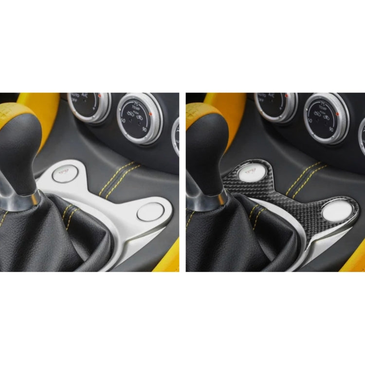 Carbon Fibre Console Panel Decorative Sticker Set for Nissan 370Z Z34 (2009-On) - Left & Right Drive Universal Fit
