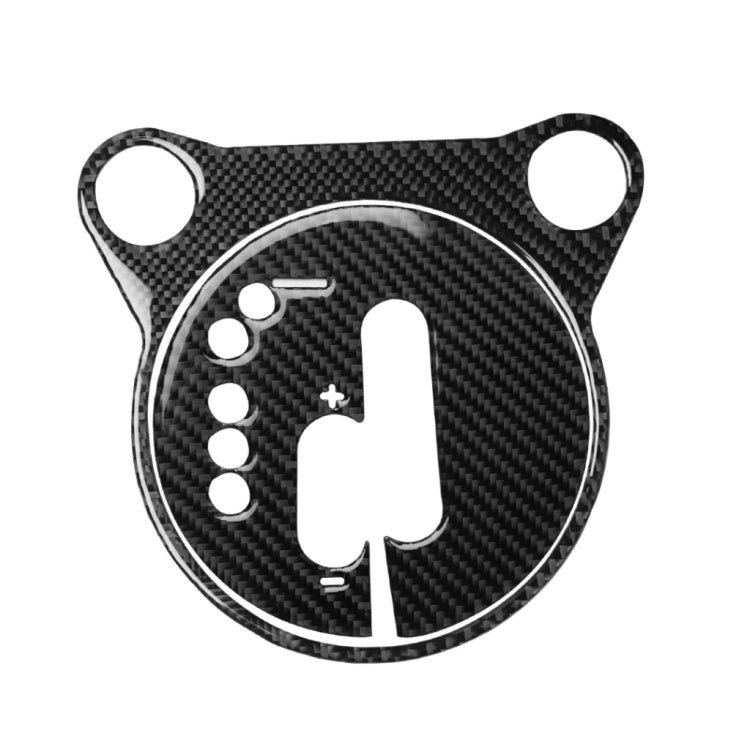 Nissan 370Z Z34 Carbon Fibre Gear Shift Panel Decor Sticker (2009 onwards)