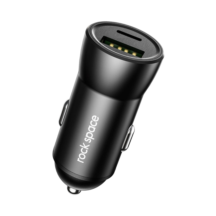 ROCK Space H12 PD 20W Type-C / USB-C + USB Fast Charging Car Charger, H12