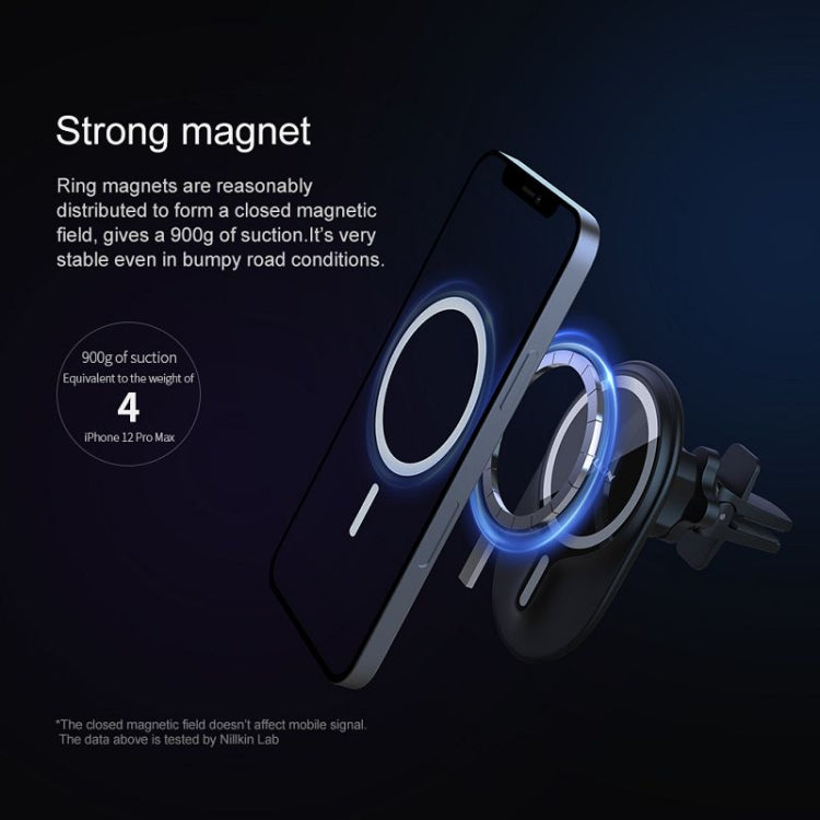 NILLKIN MagRoad Wireless Charging Magnetic Car Mount for Effortless Navigation