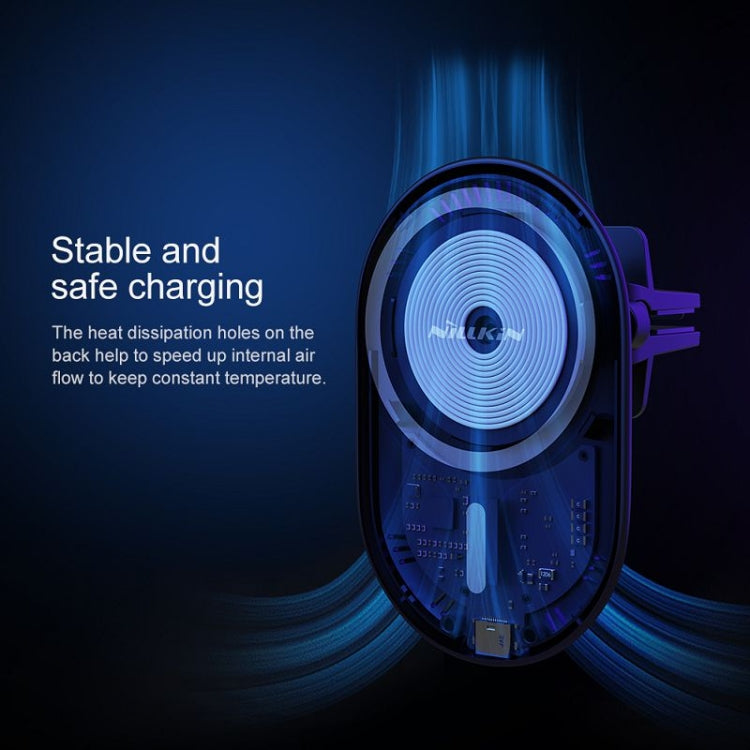 NILLKIN MagRoad Wireless Charging Magnetic Car Mount for Effortless Navigation