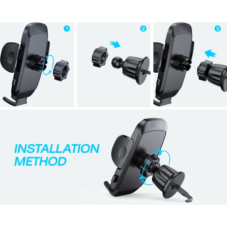 JOYROOM JR-ZS259 360-Degree Rotating Mechanical Car Phone Holder for 4.7-6.9 Inch Devices