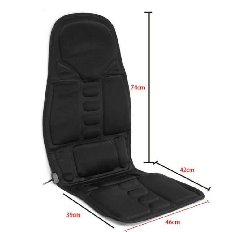 Versatile 5-Head Massage Cushion with 8 Soothing Modes for Car and Home Use
