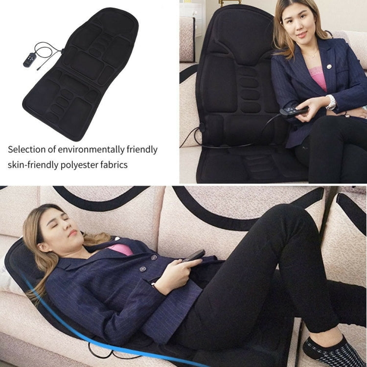 Versatile 7-Head Massage Cushion with 8 Soothing Modes for Car and Home Use