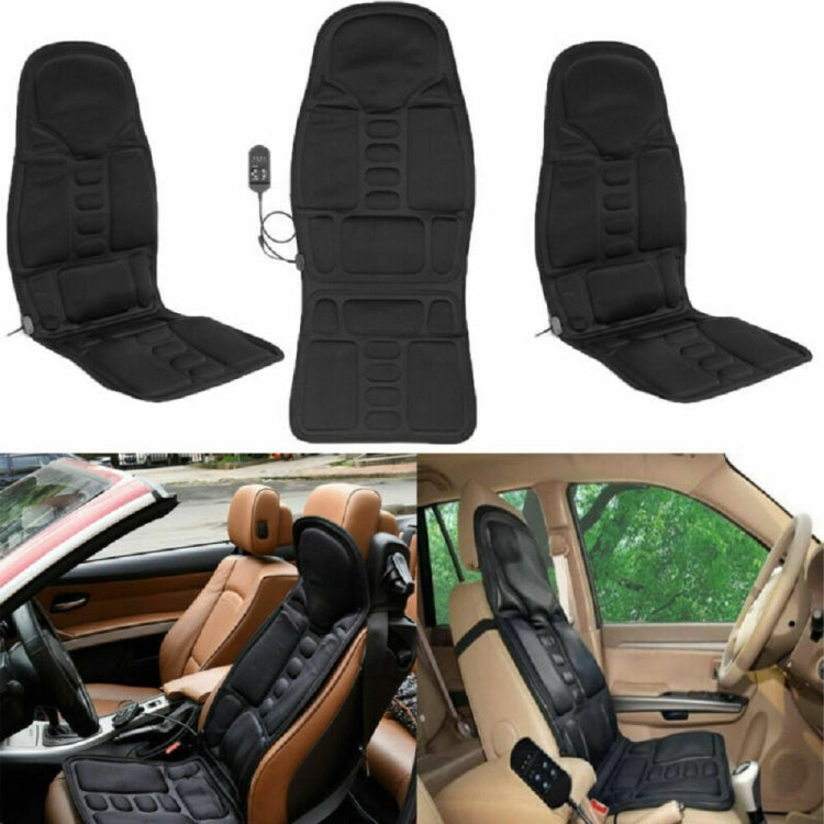 Versatile 7-Head Massage Cushion with 8 Soothing Modes for Car and Home Use