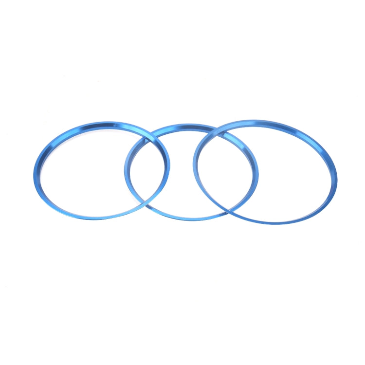 5-Piece Decorative Aluminium Air Vent Rings for Mercedes-Benz