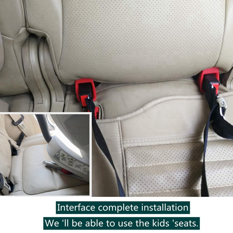 ISOFIX + Latch Universal Child Car Seat Bracket for Secure Installation