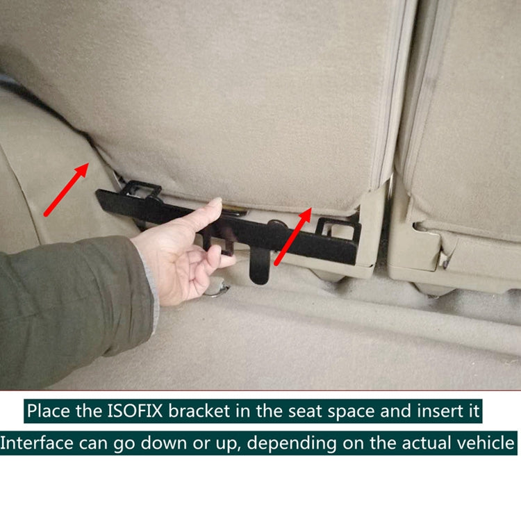ISOFIX + Latch Universal Child Car Seat Bracket for Secure Installation