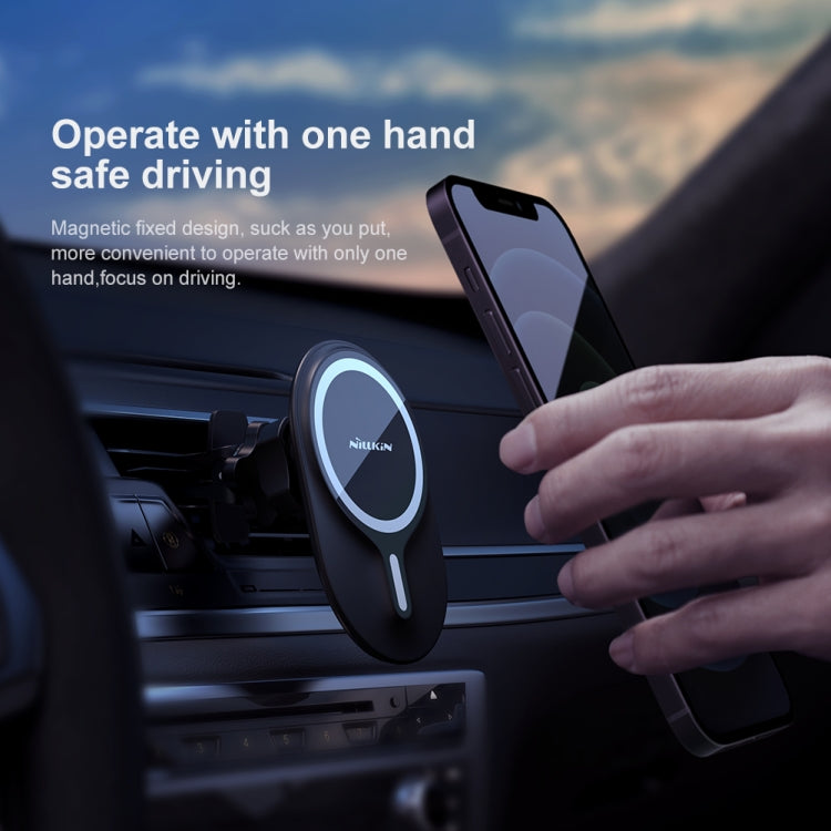 NILLKIN NKL01 MagRoad Lite 360° Magnetic Car Mount for iPhone 12 Series