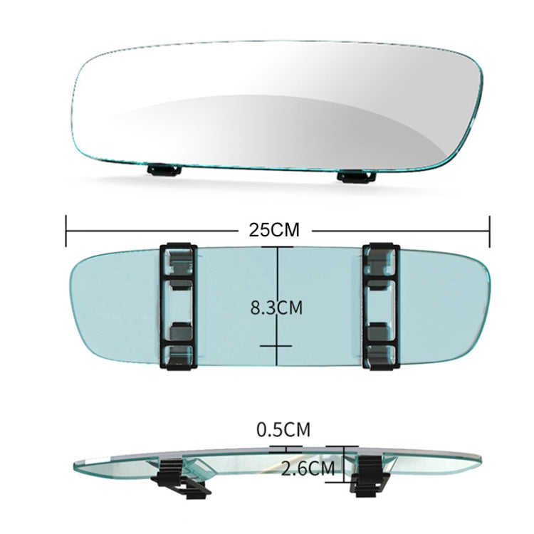 Frameless Large Rearview Mirror for Enhanced Visibility and Style