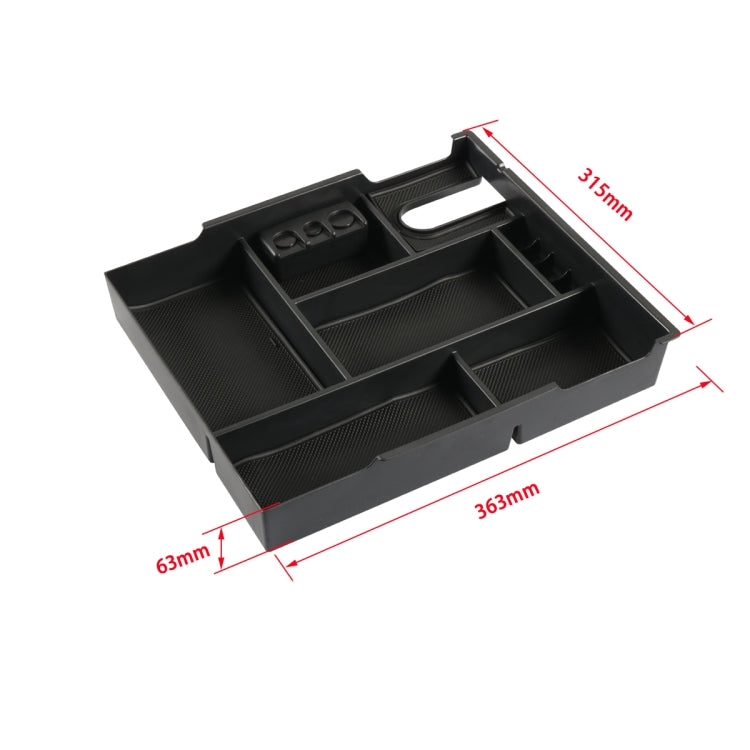 Enhanced Storage Solution: A6318 Centre Console Organiser for Toyota Tundra (2014-2019)