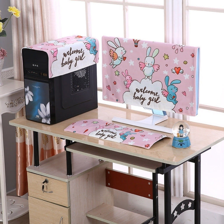 Desktop Computer LCD Monitor Cloth Dust-proof Cover, 24 inch