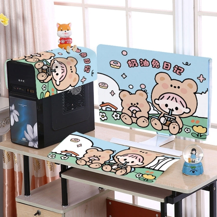 Desktop Computer LCD Monitor Cloth Dust-proof Cover, 27 inch