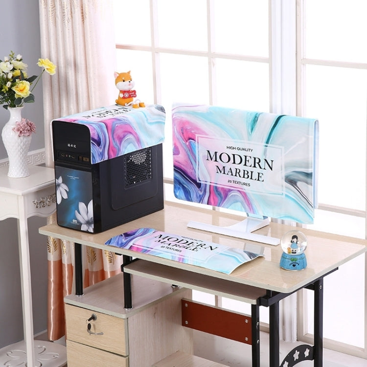 Desktop Computer LCD Monitor Cloth Dust-proof Cover, 27 inch