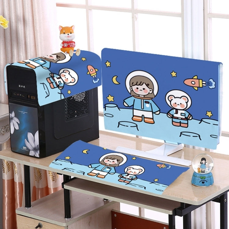 Desktop Computer LCD Monitor Cloth Dust-proof Cover, 27 inch