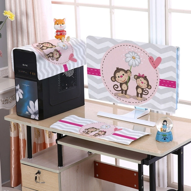 Desktop Computer LCD Monitor Cloth Dust-proof Cover, 32 inch
