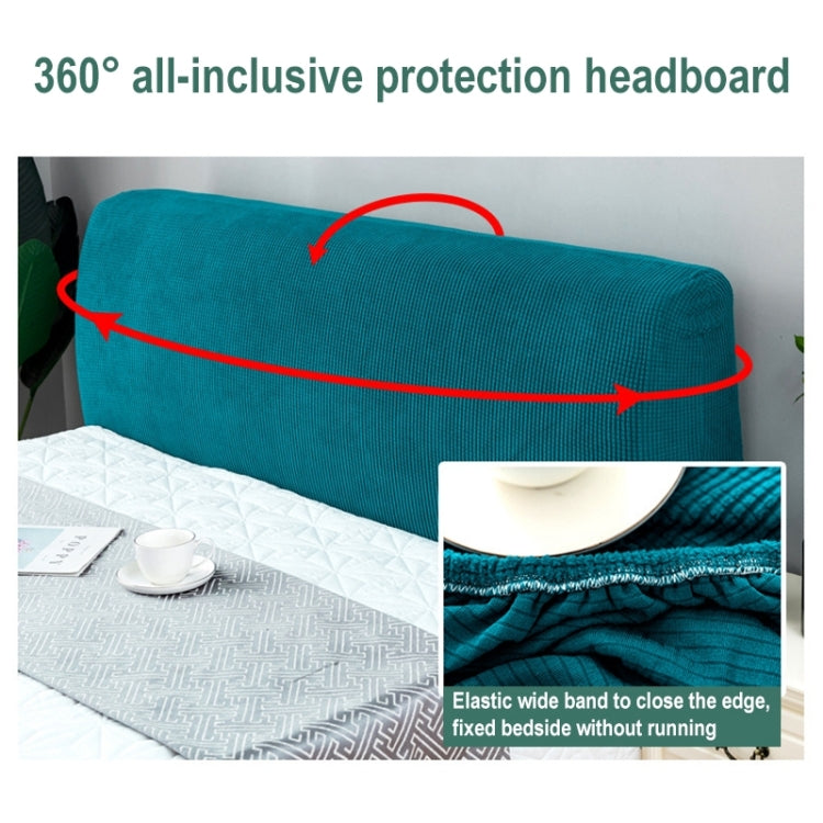Polar Fleece Elastic Full Covered Headboard Dust Cover, Series 2