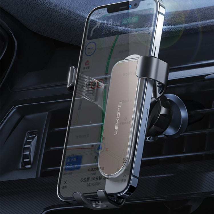 3-in-1 Metal Gravity Phone Holder with Safety Features for Your Car
