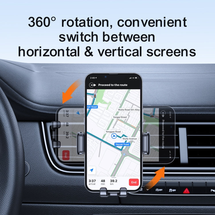 Telescopic Air Vent Mobile Holder with Adjustable Feet