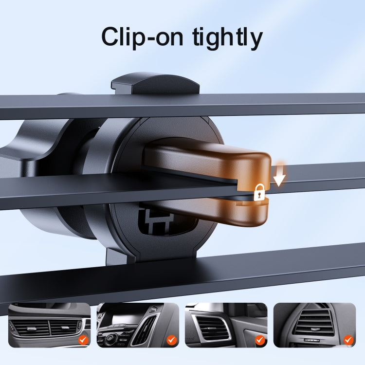 Telescopic Air Vent Mobile Holder with Adjustable Feet