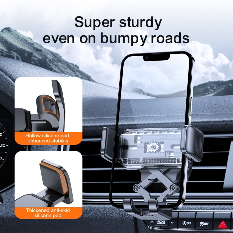 Telescopic Air Vent Mobile Holder with Adjustable Feet
