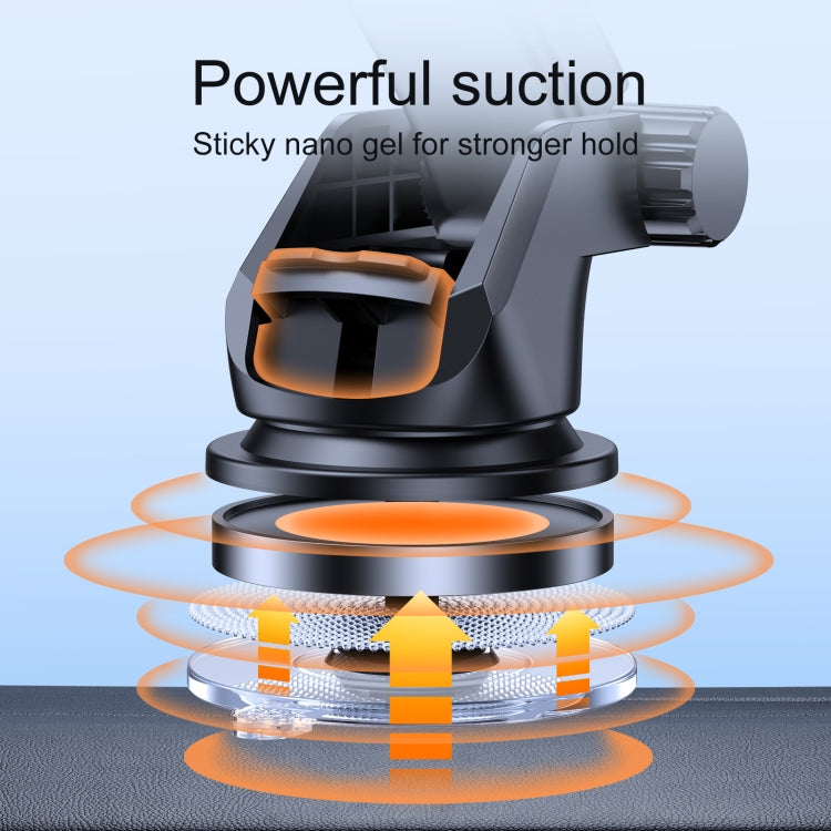 Versatile Telescopic Car Phone Holder with Non-Slip Protection