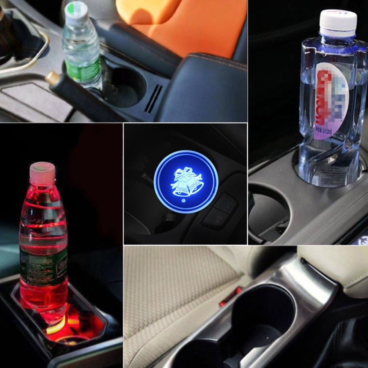 Illuminated Acrylic Water Cup with Colourful USB Charger and LED Mood Light
