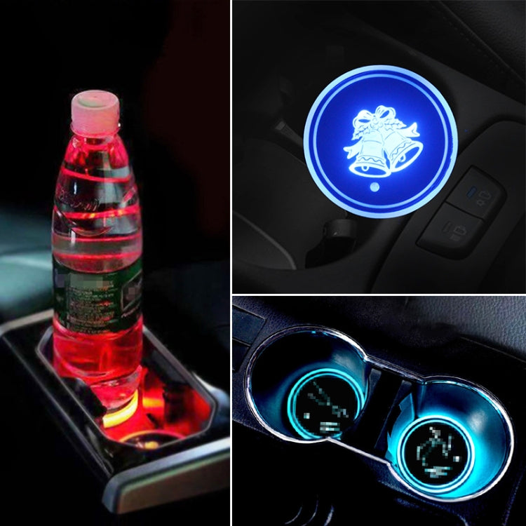 Illuminated Acrylic Water Cup with Colourful USB Charger and LED Mood Light