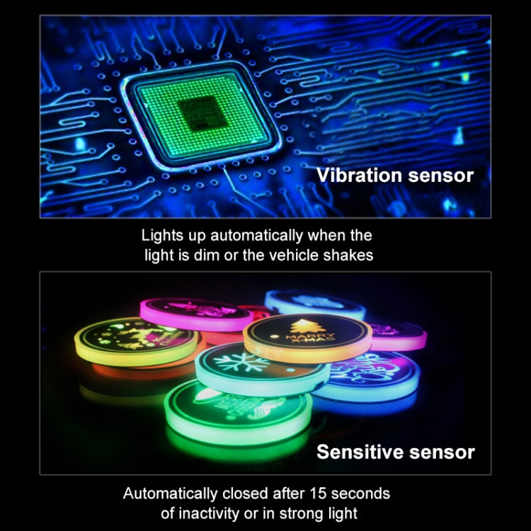 Illuminated Acrylic Water Cup with Colourful USB Charger and LED Mood Light