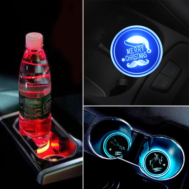 Illuminated Acrylic Water Cup with Colourful USB Charger and LED Mood Light