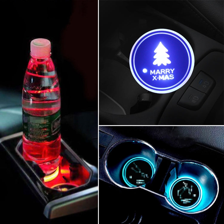 Illuminated Acrylic Water Cup with Colourful USB Charger and LED Mood Light