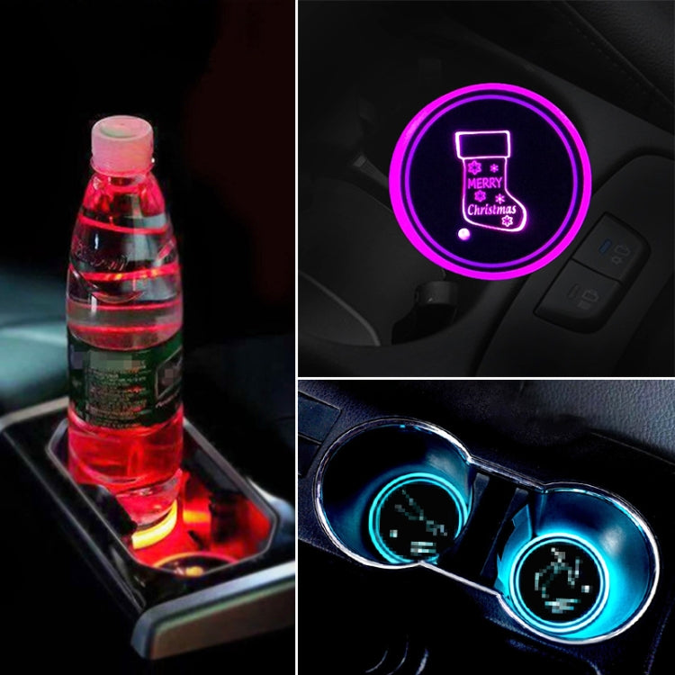 Illuminated Acrylic Water Cup with Colourful USB Charger and LED Mood Light