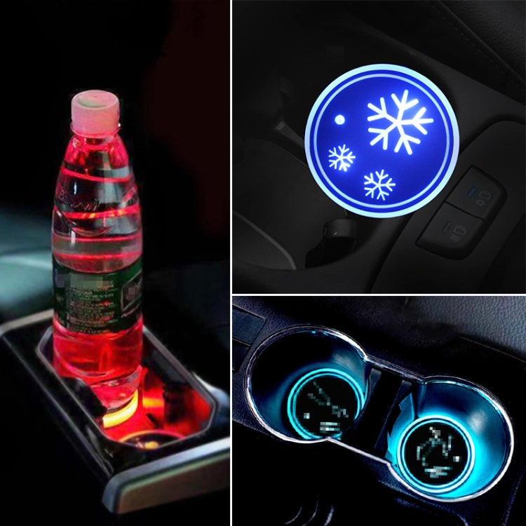 Illuminated Acrylic Water Cup with Colourful USB Charger and LED Mood Light