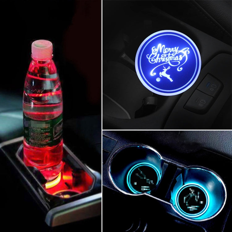 Illuminated Acrylic Water Cup with Colourful USB Charger and LED Mood Light