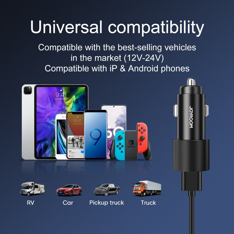 JOYROOM JR-CL10 4.8A Dual USB Car Charger, Charger