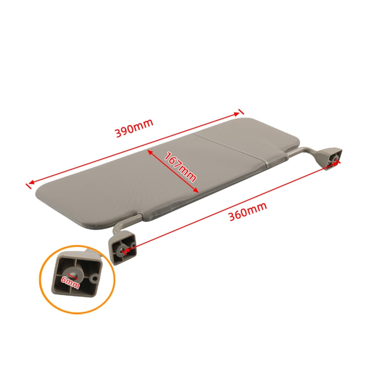 Versatile Adjustable Sunshade Visor for Car Modifications