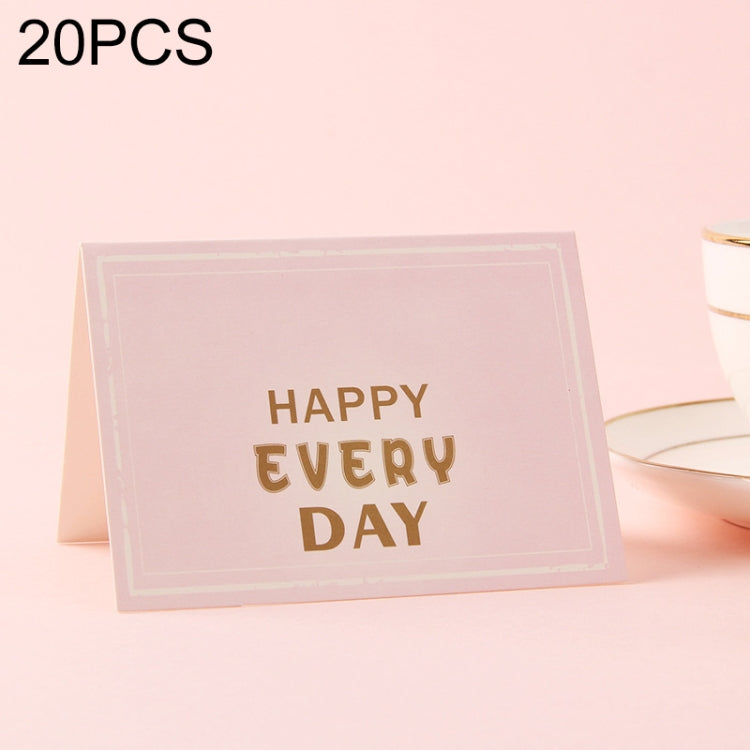 20 PCS 3D Holiday Blessing And Thanksgiving Card