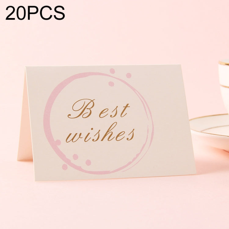20 PCS 3D Holiday Blessing And Thanksgiving Card