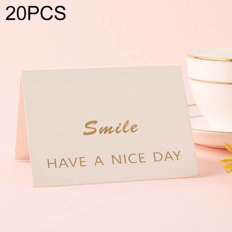 20 PCS 3D Holiday Blessing And Thanksgiving Card